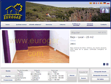 Tablet Screenshot of eurogar.com